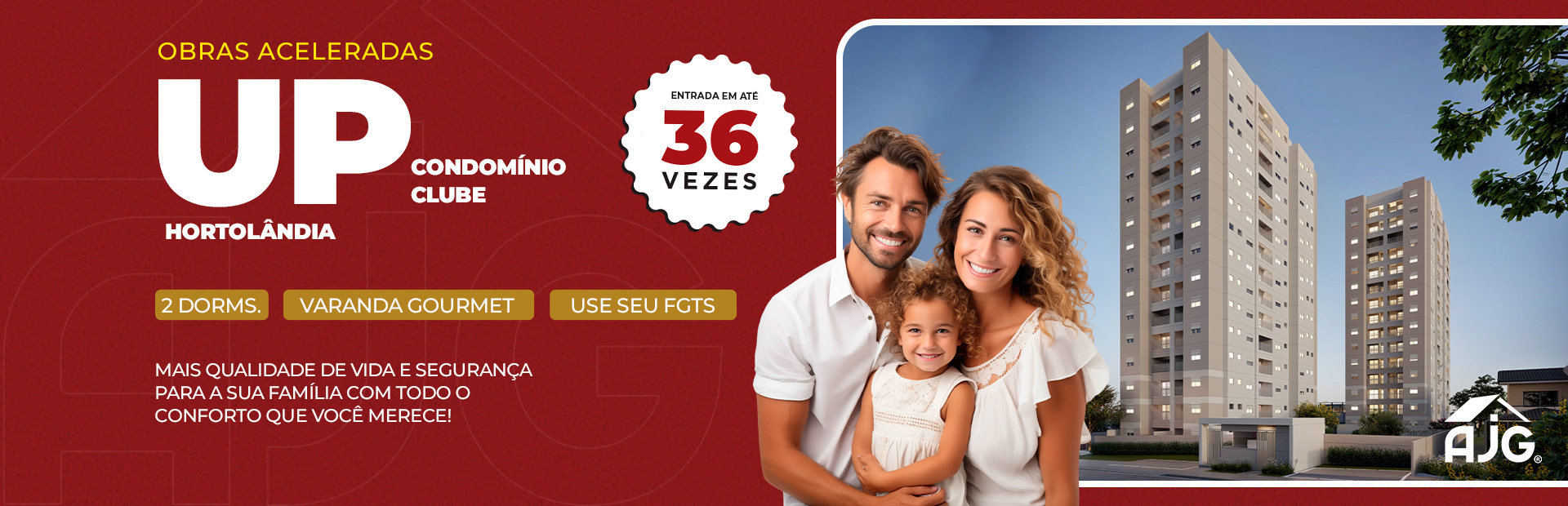 [AJG] Banner Site - Up Condomínio Clube